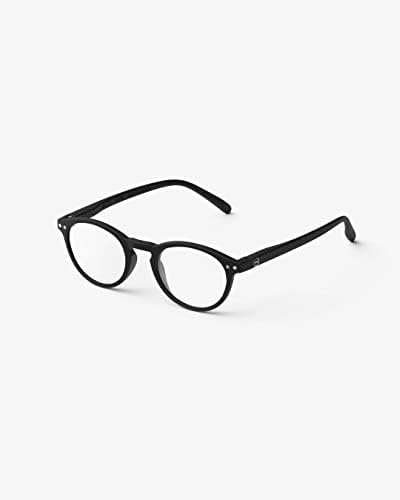 Очила за четене Izipizi в А-образна рамка | Черен - Rx +1.50