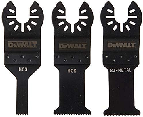 Комплект ножове за вибриращо инструмент DEWALT, 3 парчета (DWA4215)