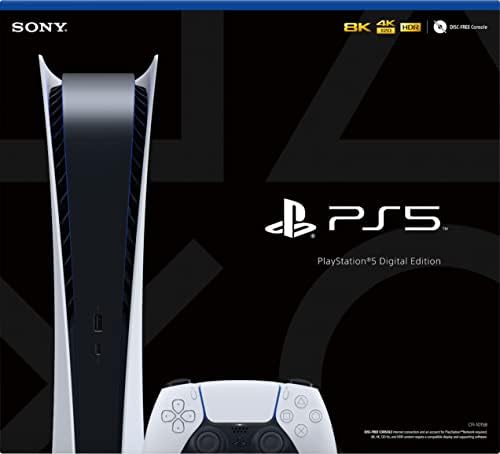 Игрова конзола Sony Playstation 5 Digital Edition за PS5 (диск ~ безплатно)