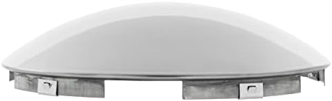 Капачката на главината на полуремарке CHDT66 - Купол с 5 гладка насечками - Огледално покритие от неръждаема стомана премиум-клас 304 - Универсална кацане на предното ко?