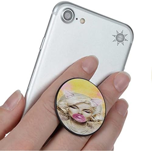 Поставка за мобилен телефон Кити Monroe Bubble Gum Fantasy Phone Grip е подходяща за iPhone, Samsung Galaxy и много Други