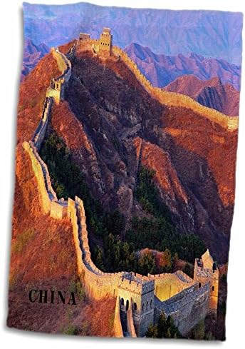 Кърпи 3dRose Florene Свята Екзотични Spots - Великата Китайска стена - twl-80828-1)