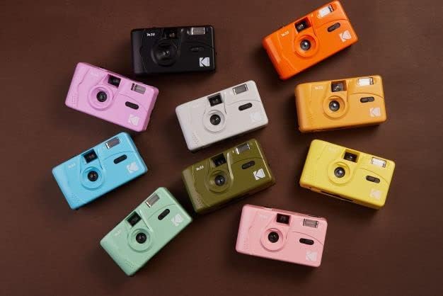 35 мм филмов фотоапарат Kodak M35, за многократна употреба, без фокусиране, лесен за използване, с вградена светкавица и съвместим