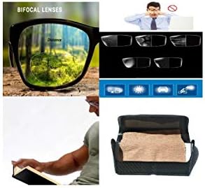 Очила за четене На lifestyle Бифокални + 1,25 Метални Правоъгълни 52 мм Черни Unisex_alacfrpr5117