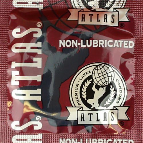 Презервативи Atlas Без смазване, 12 Опаковки