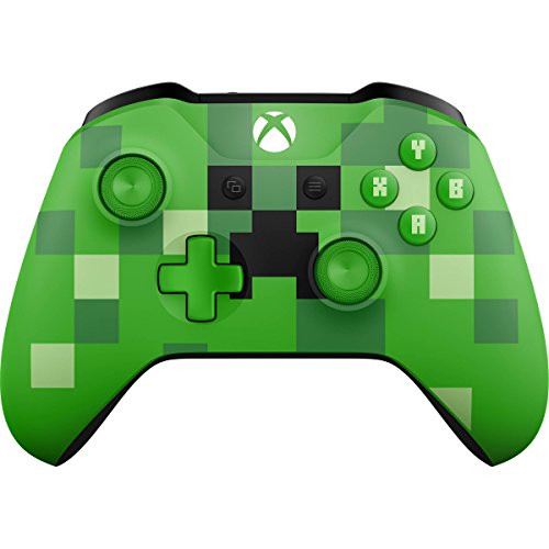 Безжичен контролер Xbox на Microsoft - Minecraft пълзящо растение - Xbox One (спрян от производство)