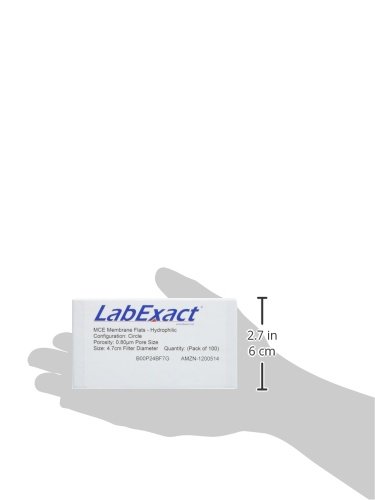 Плоска мембрана LabExact 1200514 MCE, Хидрофилни, 0,8 микрона, 47 mm (опаковка по 100 броя)