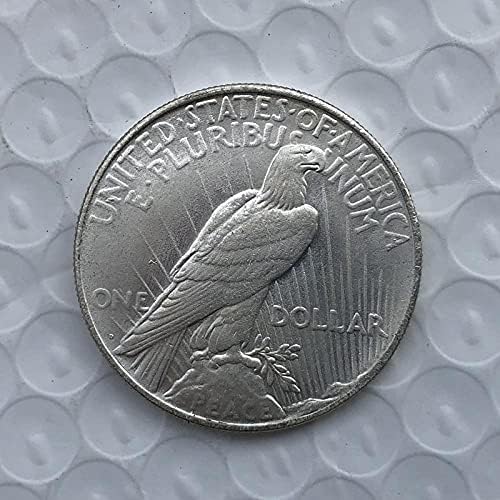 1923replica - много добра монета Орел, пусната в обръщение в Сащ монета Morgan - Разгледайте Историческо перфектно качество на американски монети