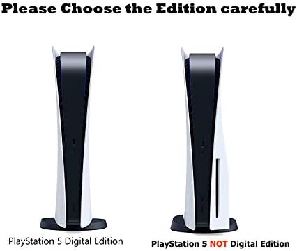 YK MALL PS5 Конзола Етикети за PS5 Винилови Стикери с Шарките на хартата на Америка Стикер за PS5 конзола Playstation 5 и контролер