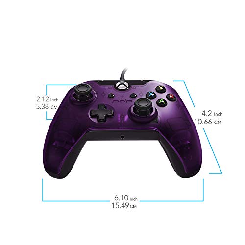 Кабелен гейм контролер PDP: Royal Purple - Xbox One