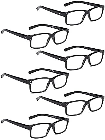 LUR 6 опаковки класически очила за четене + 3 опаковки на метални очила за четене (само за 9 двойки ридеров + 0,75)