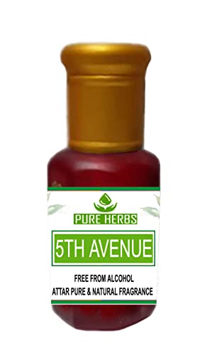 Аромат на Pure Herbs 5TH AVENUE Без Алкохол За мъже, Подходящ за специални случаи, партита и ежедневна употреба 25 мл