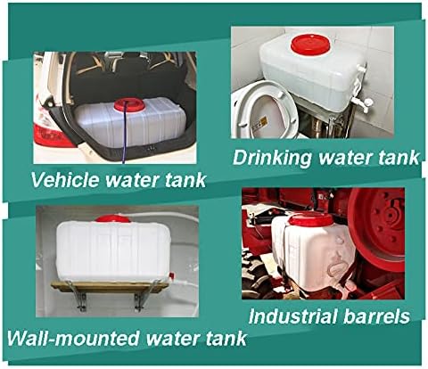 Пластмасов резервоар за вода MUYUNXI, Пластмасова кофа с вода, за транспортиране на течности (Цвят: 25 л)