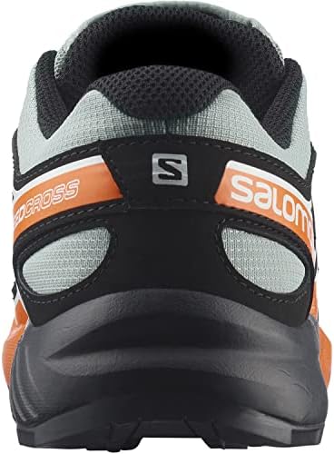Туристически обувки Salomon Speedcross Trail, Ковано Желязо /Черни / Ярко оранжево, за деца от 15 години
