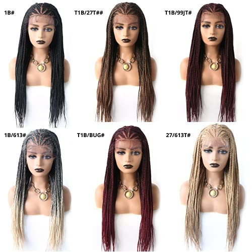 Афро-коробчатый сплетен перука за черни жени, швейцарски дантелени тъкани перуки, дантелени предната част с детски коса, белите