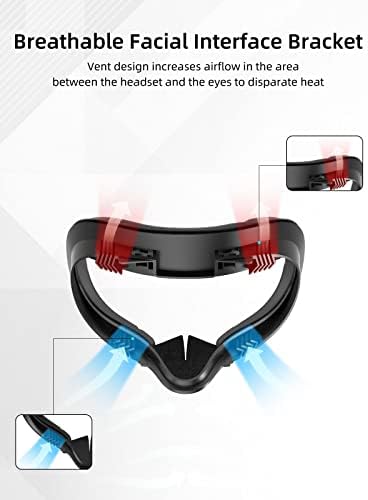 Комплекти от пет части VR Face Interface и Аксесоари за мозъка колан M5 Съвместими за Quest 2