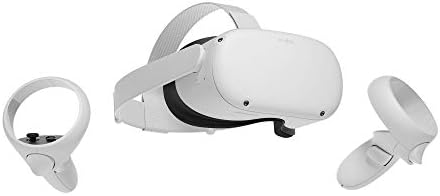 Най-новите слушалки на виртуална реалност Oculus Quest 2 Gmaing обем 256 GB, бял - Усъвършенстван комплект калъфи за слушалки виртуална