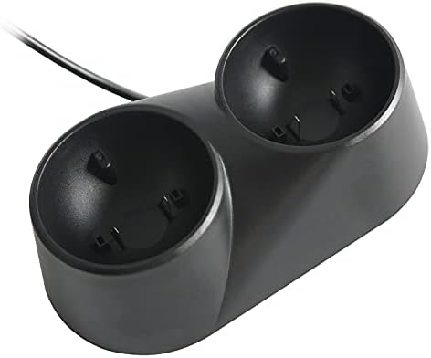 ОСТЕНТ Двойно Зарядно Устройство, зарядно устройство ще захранване на Док Станция Поставка за употреба за Sony PS4 VR PS Move Контролер