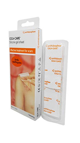 Cica-care (от Smith & Nephew) - Гел плоча от медицински силикон, ефективна за премахване на червени, тъмни или рельефных белези.