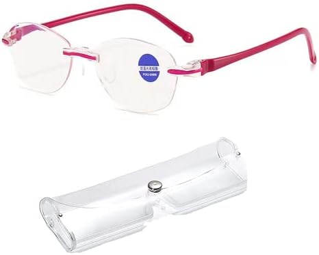 AILLAUS Сгъваеми Сапфировые Очила за четене с двойно предназначение Висока твърдост с анти-син прогресивен ефект на Далечния и Близкия