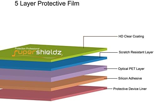 (6 опаковки) Supershieldz е Предназначен за защитно фолио Cat S48c, прозрачен екран с висока разделителна способност (за домашни