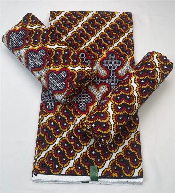 MSBRIC Истински восък, африканска восъчен плат, нигерийски батик с принтом в стила на Анкара, холандски плат Hollandais Pagne, памук, за шиене, нигерийская плат, дантела за мла?