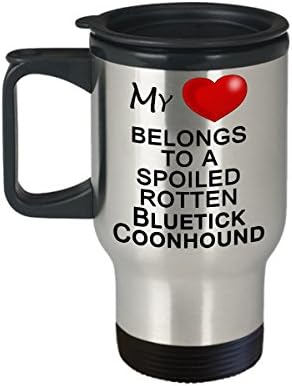 Пътна чаша Bluetick Coonhound - Развалена Гнило Куче - Подаръци Bluetick Coonhound