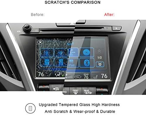 Защитно фолио за екран R RUIYA Acura MDX 2014-2018 2019 2020 Acura MDX ODMD Display 7-Инчов Долната Защитно фолио за сензорния екран,